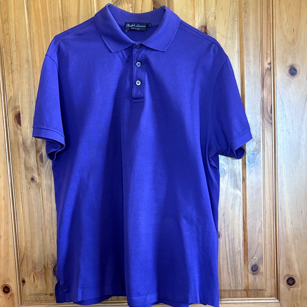 Ralph Lauren Rich Purple Polo Shirt
